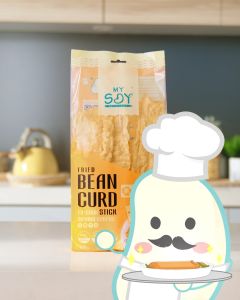 Mysoy 炸腐竹支 炸腐竹条 100gm- 焖煮，斋菜，火锅，麻辣干锅豆皮