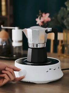 Infrared Electric Ceramic Stove Mocha Pottery Stove Small Explosion-proof Coffee Maker Machine Constant Temperature Tea Stove for Home Office