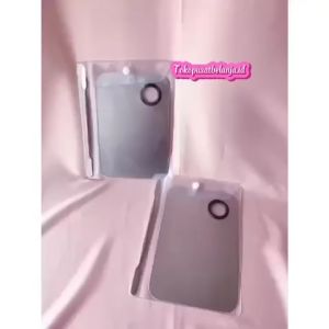 Free Spatula Mixing Pallete Stainless Steel MUA/Alat Pencampur Foundation Make Up Eyeshadow