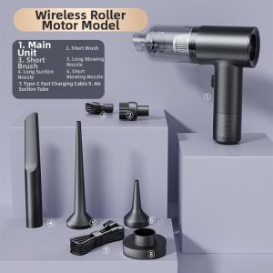 NPC | Strong Suction Cordless Brushless Motor Car Home Vacuum Cleaner