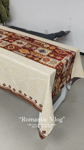 Bohemia Style Tablecloth 2-8seater Rectangular Table Cloth Durable Washable Table Cover For Home/Party/Picnic/Dinner/Christmas Decor