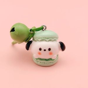 ACC Market88 Gantungan Kunci Lucu Sanrio Macaron Lonceng