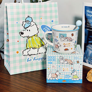 Cốc Cà Phê Bằng Gốm Sứ Apple Garden Cốc Nước Sáng Tạo Quà Tặng Cao Cấp Cốc Đựng Sữa Cốc Ăn Sáng Vật Dụng Nhà Bếp Quà Tặng Cho Người Lớn