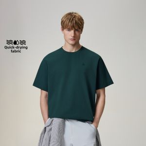 Jack Jones | Simple Stereoscopic Gel Printing Comfortable Loose Mens T-Shirt