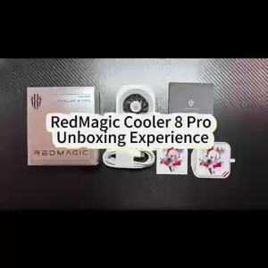 nubia | Nubia Redmagic Cooler 8 Pro Semiconductor Phone Cooler Magnetic Clip On 36W Low Noise Radiator For Gaming Live Streaming
