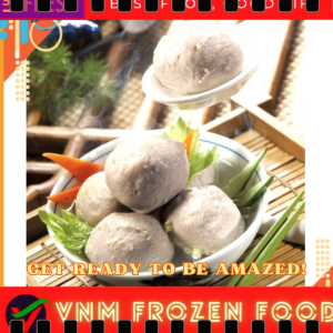 Premium Cuttlefish Flavor Meatballs 500g – Fresh Frozen Seafood – Ready to Cook & Delicious – Vacuum Packed