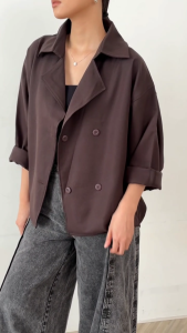 AUVESION Mirell Outer Wanita Semiwool 6372 | Outer Wanita Casual