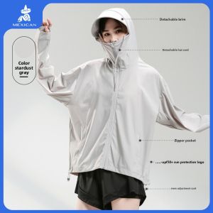 Mexican | UV Protection Sunproof Clothing Men Women Icy Silk