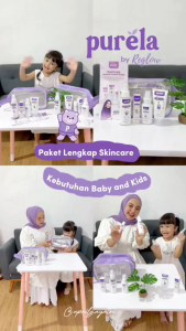 PURELA Kiddy Care Paket Lengkap Kulit dan Rambut Bayi Sehat dan Terawat Sehari hari