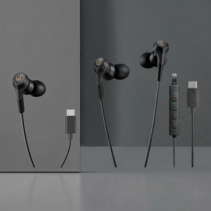 Audio-Technica | Noise Cancelling In-ear Wired HI-FI Headphones Type-C