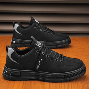 Army Boots Mens Autumn British Style Mens Shoes Black High-Top Leather Shoes Men Height Increasing Motorcycle Worker Boot Mens