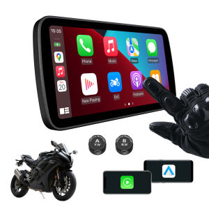 6-Inch Smart Motorcycle Display Wireless CarPlay & Android Auto Built-in TPMS Navigation Support Siri & Google Assistant