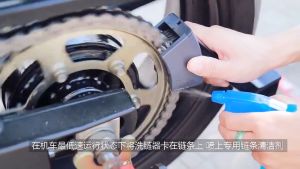 DIYMO 【COD&Ready Stock】Motorcycle Bike Chain Cleaner Dual Heads Bicycle Cleaning Kit Brush Reusable Bicycle Chain Gears Brush Cycle Brake Dirt Remover Tool