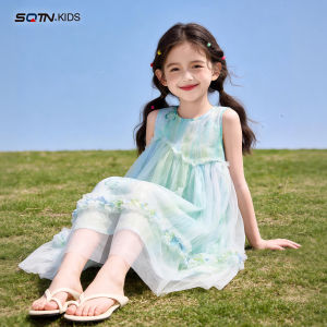 SQTN.KIDS | Beautiful and Unique Girl Dress Forest Style