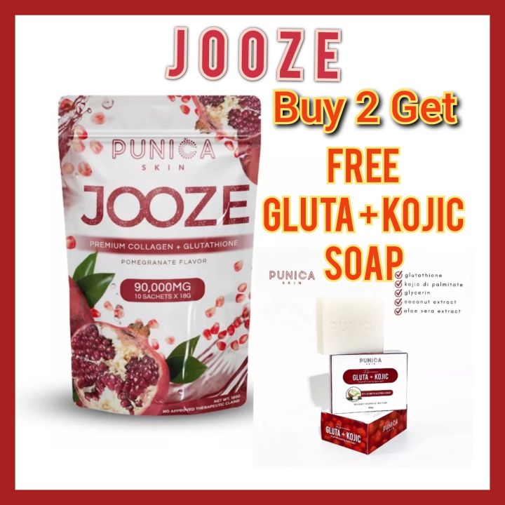 Jooze Gluta Collagen Drink by Punica Skin Anti-Aging Skin