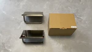 ชั้นวางกระดาษชำระ 304 สแตนเลสโรงแรมห้องน้ำห้องน้ำห้องน้ำไม่ต้องเจาะกล่องกระดาษทิชชู่