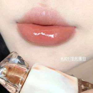 Mistine Mirror Lipgloss Moisturizing Water Lip Glaze Waterproof Longlasting Naked Natural Lip Tint No-stick-cup Lipstick