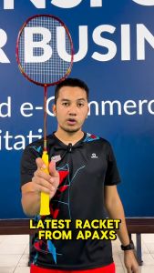 (FREE TOUR BAG+STRINGS) APACS PLAYER TAN WEE KEONG ENDORSED RACKET CROSS COURT PRO