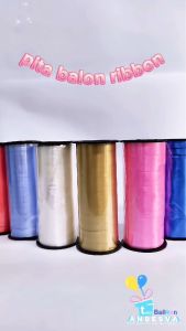 Pita Ribon Gold & Aksesori Pesta Balon