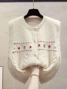 JIANDIYA | Handcrafted Knitted Sleeveless Sweater Vest 2026 Autumn Spring New