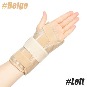 Night & Day Wrist Support Brace for Carpal Tunnel Arthritis Tendonitis Sprain Post-Injury Recovery with Removable Splint