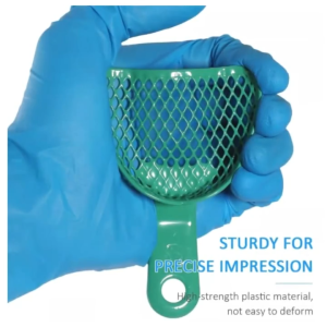 Dental Impression Tray Plastic Steel Teeth Mold Tray Oral Care Tool