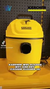 KARCHER Wet & Dry Vacuum Cleaner WD1 Classic 15L 1200w