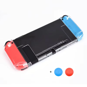 DATA FROG Transparent Protective Case Compatible-Switch Hard Shell Protector Cover Skin For Switch Accessories