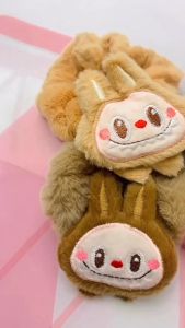 Ikat Rambut Bulu Monster Kecil & Kunciran Anak Lucu Karakter Kelinci