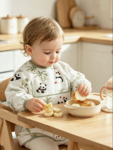 AIBEIDILA | Waterproof Toddler Eating Smock