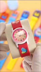Jam Tangan Analog Anak  SKMEI 2157 BLUE PINK CAT WATER RESIS 30M