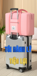[HỎA TỐC] Túi xách hành lý du lịch vải dù oxford chống thấm gắn vali tiện lợi giỏ đựng đồ đa năng gối mền cho bé đi học 2 kích cỡ Urombaby