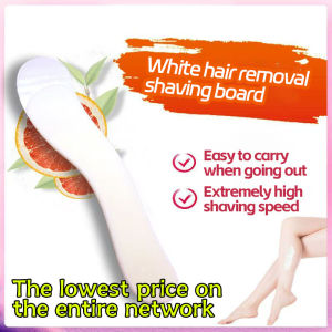 White Color 1pc Reusable Hair Wax Cleaning Spatulas / Curved Mask Plastic Applicator / Girls Hair Removal Cream Auxiliary Tool / Hair Removal Scraper