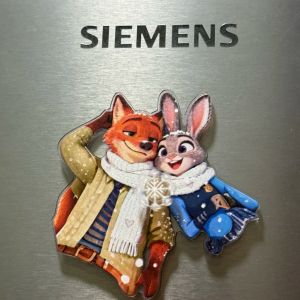 UBT | Aesthetic Crazy Animal City Refrigerator Magnets Decoration