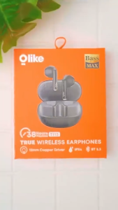 Olike TWS T113 Earbuds Bluetooth 5.3 Wireless Headset Bass Kencang Mic Jernih Baterai Awet