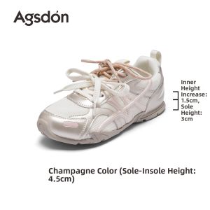 Agsdon | Thick Sole Elevating Womens Casual Sport Shoes
