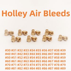 10pcs For Holley Carburetor AIR BLEEDS Jet Assortment Kit 10-32thread