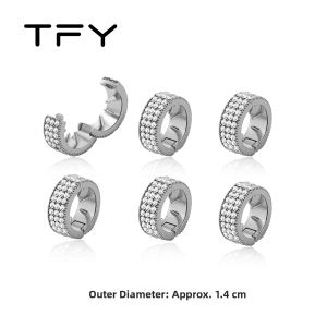TFY | Unique Pretty Silver Metal Princess Hair Clip