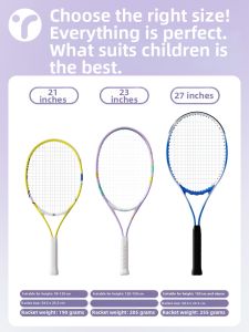 INRT | Child Friendly Rebound Trainer Tennis Racket Set