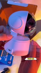 V380 Q6 Pro Black & White CCTV Camera: 1080P Smart Home Security & WiFi Connect to Cellphone