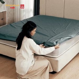 BEDCOVER KINTAKUN DLUXE 180X200CM TINGGI 25CM SPREI RUMBAI