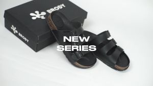 Brody CHAMPION Sandal pria casual sandal slop sol puyuh kekinian