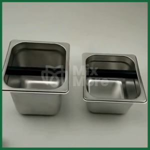 Khay đập bã cà phê loại 1 thép không gỉ dụng cụ chuyên dụng cho quầy bar quán cà phê Mixmore