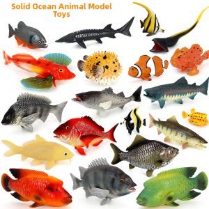 Educational Marine Animal Toy Models
