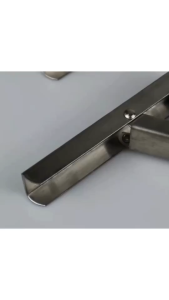 KAMJE Bracket Engsel Lipat Stainless Steel 8 Inch 65Kg 2PCS Rak Meja Dinding Kuat Anti Karat KAJ7225