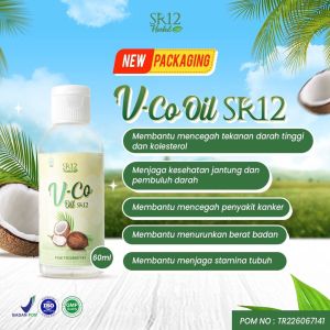 VCO Virgin Coconut Oil SR12 Minyak Kelapa Asli Murni VCO Oil SR12 Ori Memelihara Kesehatan Menambah Imunitas Minyak Kelapa Serbaguna