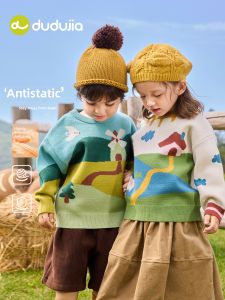 DUDUJIA | Anti-static Anti-pilling Childrens Sweater
