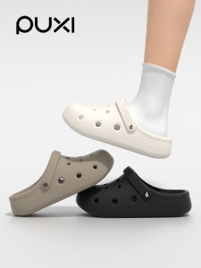 รองเท้าแตะ Park West ระบายอากาศสําหรับผู้ชายและผู้หญิงฤดูร้อนกันลื่นออกแบบเรียบง่ายรองเท้าแตะชายหาดคู่สําหรับเยาวชนและวัยกลางคน