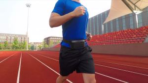 KEGE Multiple Color Slim Reflective Running Belt Fanny Pack Bounce Free Water Resistant Exercise Workout Pouch Lightweight Waist Pack Gym Phone Holder for All Kinds of Phones