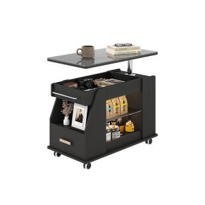 Puang | Adjustable Mobile Side Table Tea and Dining 2-in-1
